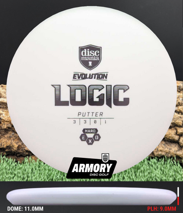 Discmania Logic Hard Exo White/Black 174g