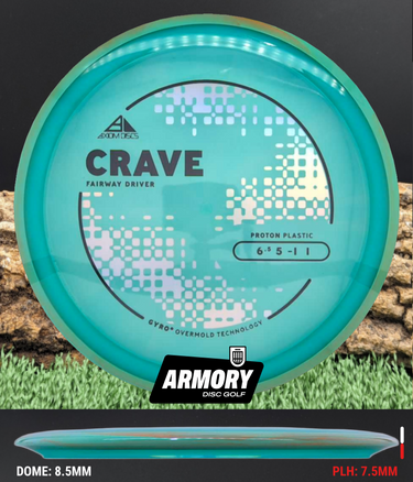 Axiom Crave Proton PLC teal-aqua 164.6g