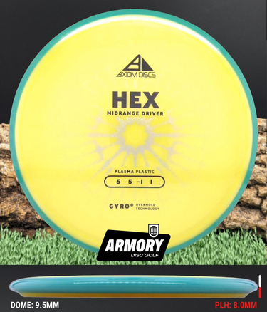Axiom Hex Plasma Yellow/Turquoise 175g