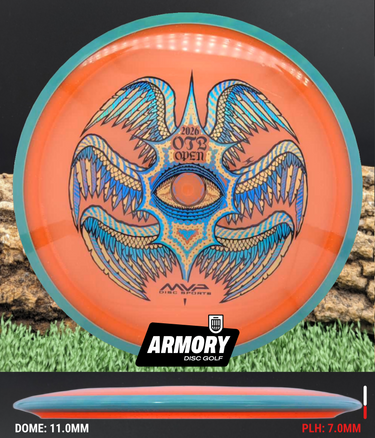 Axiom Rhythm Proton Orange/Teal 174g