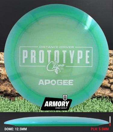Climo Disc Golf Apogee | Pre-Order Champion Mint/White 175.2g