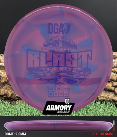 DGA Blast Tour Series Swirl mauve/purple 179.5g