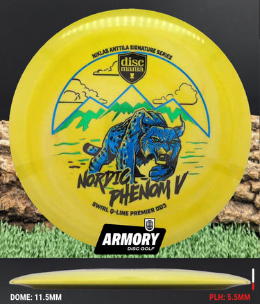 Discmania DD ESP Lemon/Blue/Green 175.4g