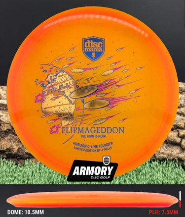 Discmania Founder C-Line Orange/Gold-Magenta 177.8g