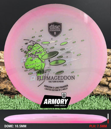 Discmania Founder C-Line White-Pink/Green-Silver 180.7g