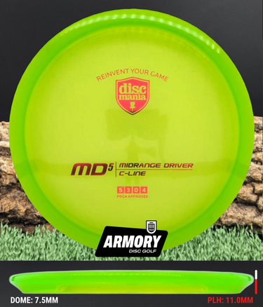 Discmania MD C-Line Lime/Red 174g