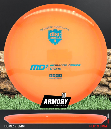 Discmania MD C-Line orange/teal 179.2g