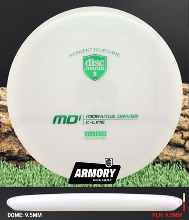 Discmania MD C-Line white/green 181.2g