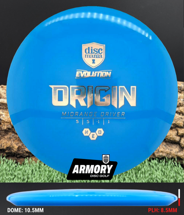 Discmania Origin Neo Blue/Gold 177g