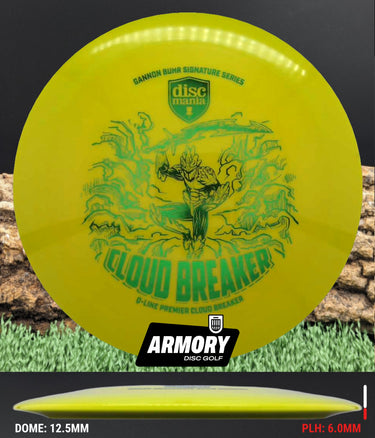Discmania Q-Line Cloud Breaker - Gannon Buhr Signature Series Slime/Green 173.8g