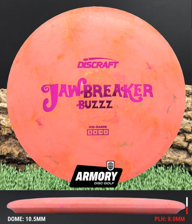 Discraft Buzzz Jawbreaker Salmon /Purple 174.9g