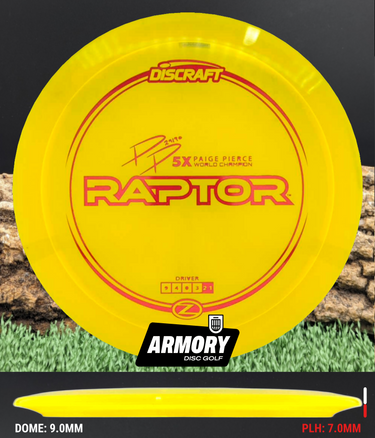 Discraft Raptor Z Line dayglow/red 175.4g