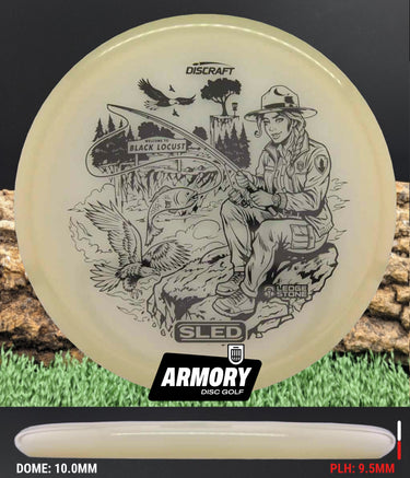 Discraft Sled Black Locust Stamp/Black 180g