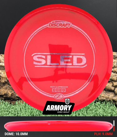 Discraft Sled Z Line Red/Rose Gold 174.5g