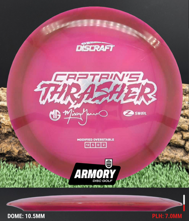 Discraft Thrasher Z Swirl wine/metal plated 174.2g