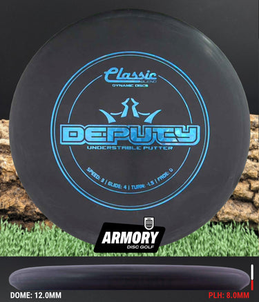 Dynamic Discs Deputy Classic Blend Black/Blue Shatter 173.6g