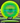 Innova Destroyer Halo Star Green & Yellow/Rainbow 173.5g