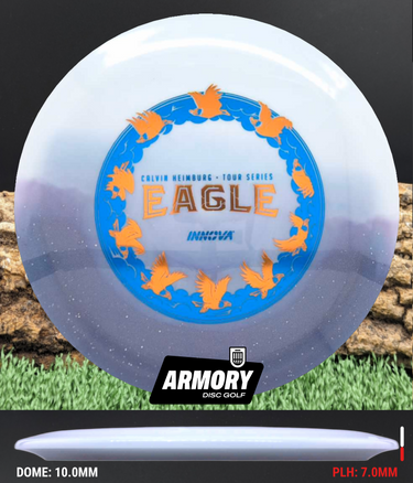 Innova Eagle purple & white/blue & copper holo 173.9g