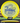 Innova Mamba Halo Star Sun-Yellow/Blue Shatter 174.5g