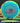 Innova Rollo Halo Star Turquoise/Dayglow /Red 178.1g