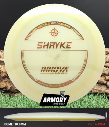 Innova Shryke Pro Glow/Gold Shatter 174.8g