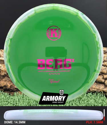Kastaplast Berg K1 matcha/magenta 175g
