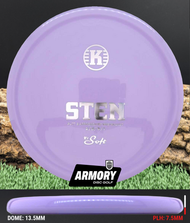 Kastaplast Sten K1 Soft lilac/silver 173.5g