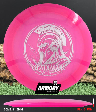 Latitude 64 Gladiator Opto Hot Pink/Matte Silver 175.9g