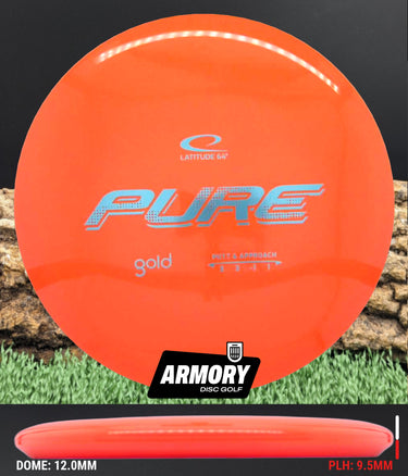 Latitude 64 Pure Gold Orange/Blue 176.8g