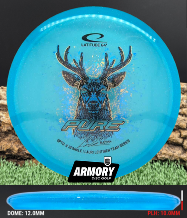 Latitude 64 Pure Opto blue/blue shatter-gold sparkle 176.8g