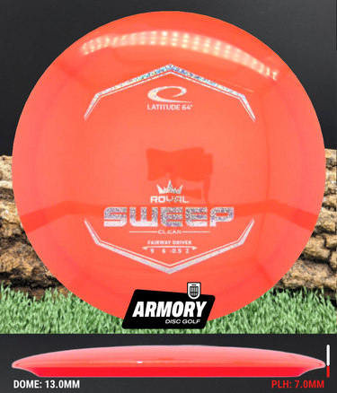 Latitude 64 Sweep Orange/Silver Stars 174g