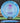 Meridian Discs Marbled Clarus Altitude Sky Blue/Magenta 174.8g