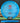 Meridian Discs Marbled Clarus Oasis Eclipse 1.0 Blue White Baby Blue/Red squares 174.5g