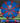 Meridian Discs Tundra Red-Blue/Silver Shatter 174g