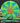 Mint Discs Lobster Swirly Apex Blue & Green/Orange "Mighty Mouse" 175g