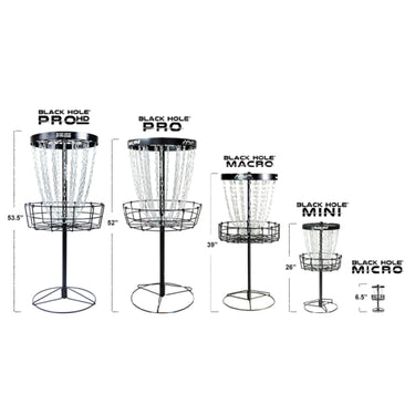 MVP Black Hole® Pro HD Disc Golf Basket