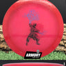 Armory Disc Golf Shop Used Disc Golf Discs Feedback 8/10 Ink Red/Black/Blue 176.5g