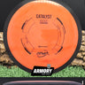 Armory Disc Golf Shop Used Disc Golf Discs Neutron Catalyst 8/10 Orange/Black/Silver 169g