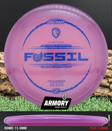 Discraft Ricky Wysocki First Run Z Colorshift Fossil