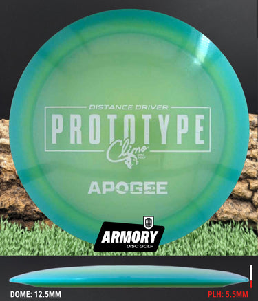 Climo Disc Golf Apogee | Pre-Order Champion Mint/White 175.3g