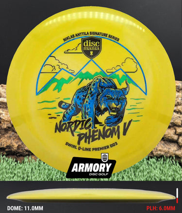 Discmania DD ESP Lemon/Blue/Green 176.4g