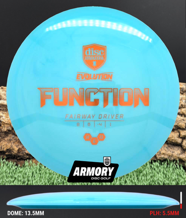 Discmania Function Neo Light Blue/Orange 176g