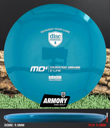 Discmania MD S-Line Green/Silver 178g