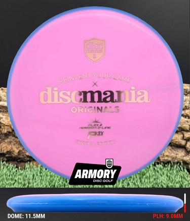 Discmania P3 SE pink & blue/bronze 173.6g