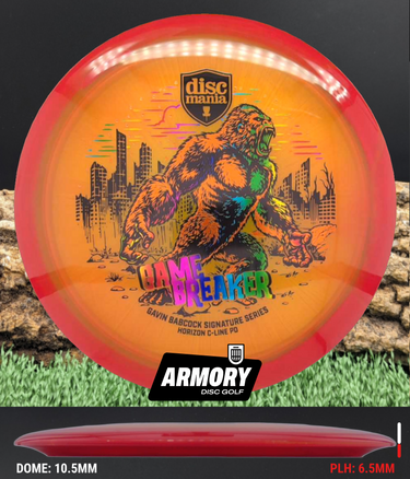 Discmania PD C-Line Yellow-Red/Rainbow & Black 173g