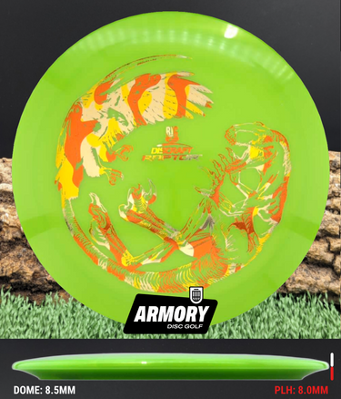 Discraft Raptor Big Z green/orange camo 177g