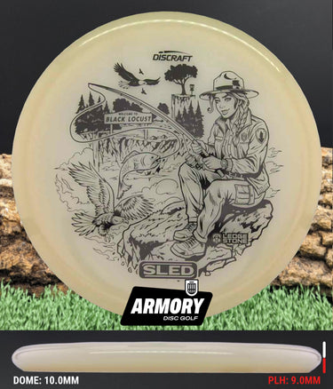 Discraft Sled Black Locust Stamp/Black 179.7g