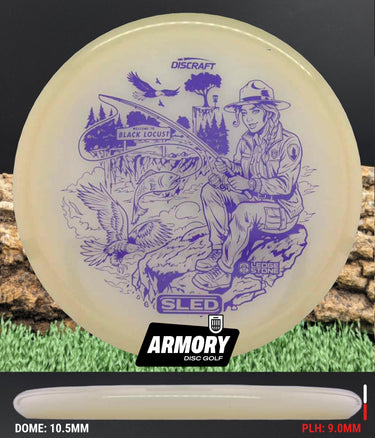 Discraft Sled Black Locust Stamp/Purple 179.8g