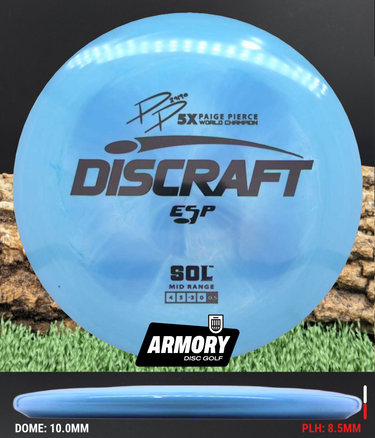 Discraft Sol ESP sky blue/black 162g