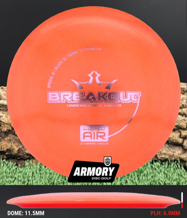 Dynamic Discs Breakout Lucid orange/rose gold 148g